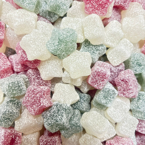 Fizzy Christmas Stars - Candy Delivered